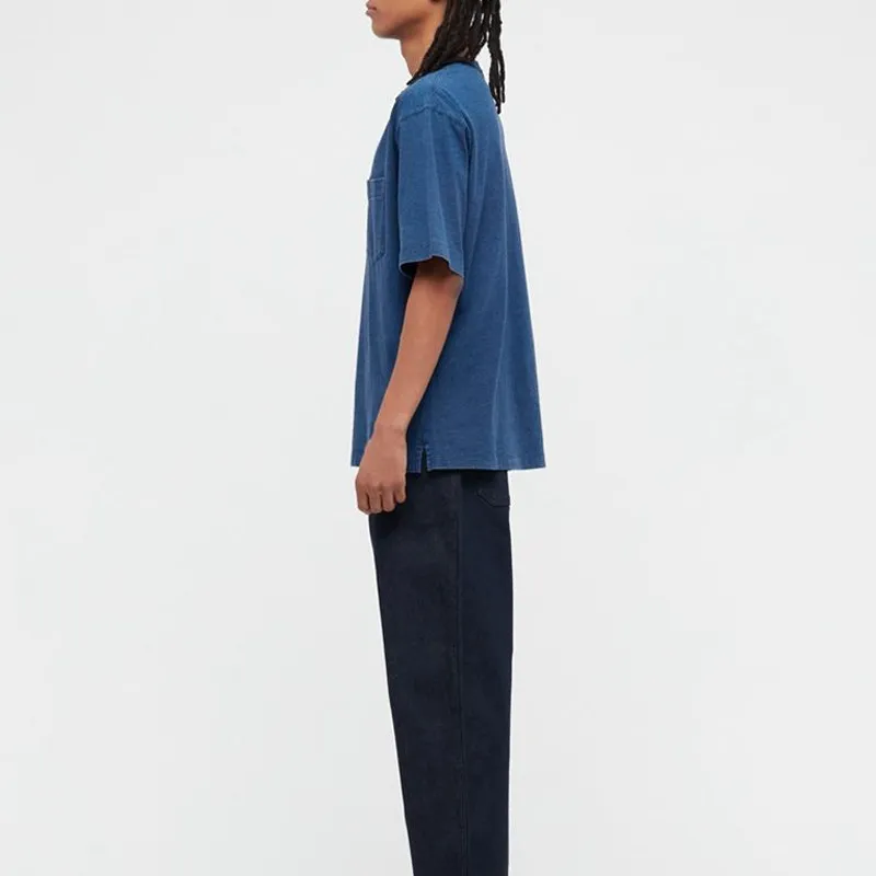 UNIQLO T Shirt Unisex Royal Blue-3
