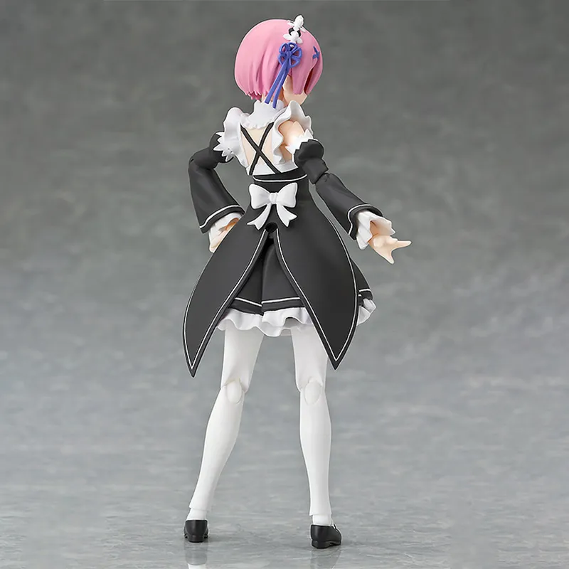MAX Factory Ram Re Zero Starting Life In Another World Figma With Base Assembled Models-4