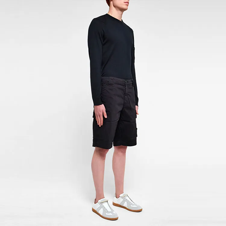 C.P. Company Stretch Sateen Cargo Shorts-2