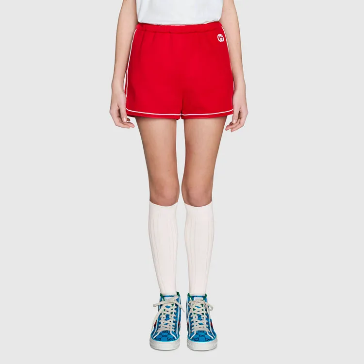 GUCCI SS21 Casual Shorts Women's Red-2