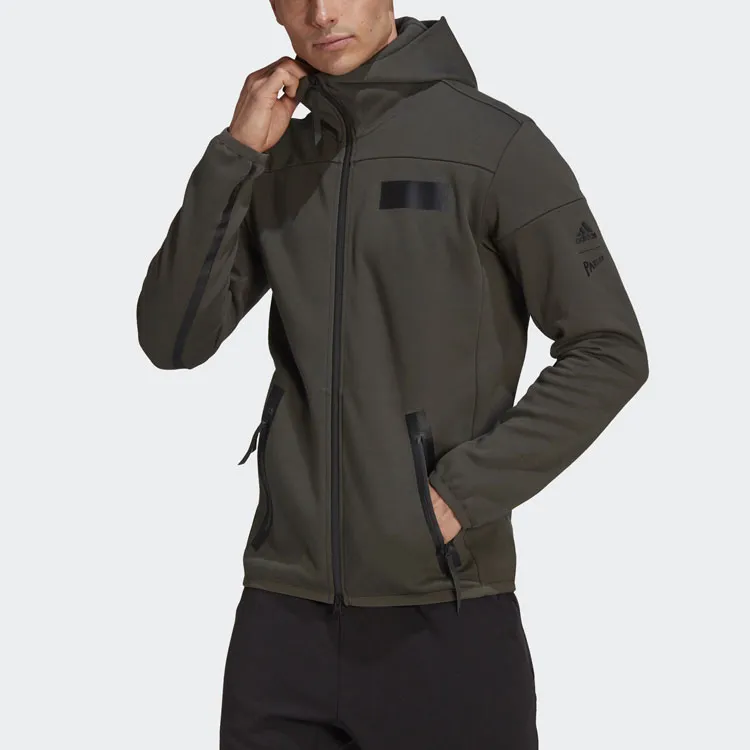 Adidas Jackets Men Deep Earthy Brown-1