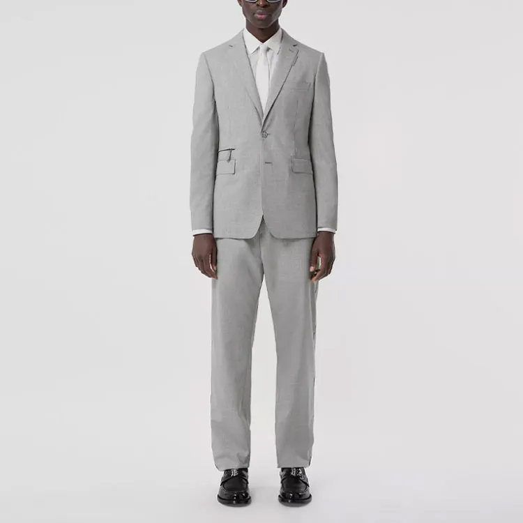Burberry SS22 Business Suit Coat Men's Taupe-1
