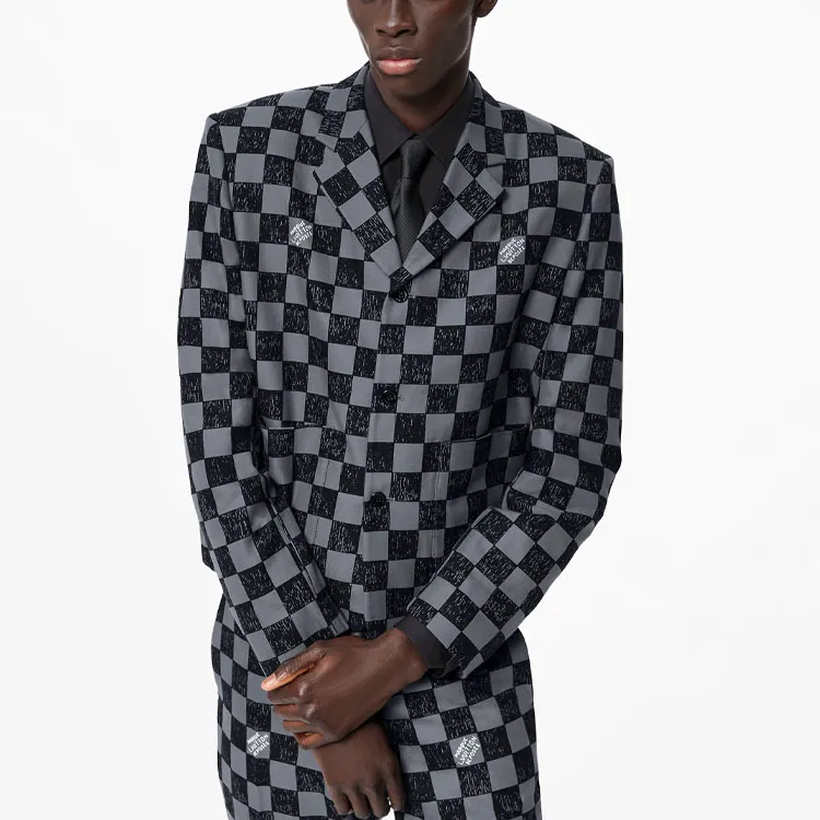 LOUIS VUITTON Jacket Men's Black-4