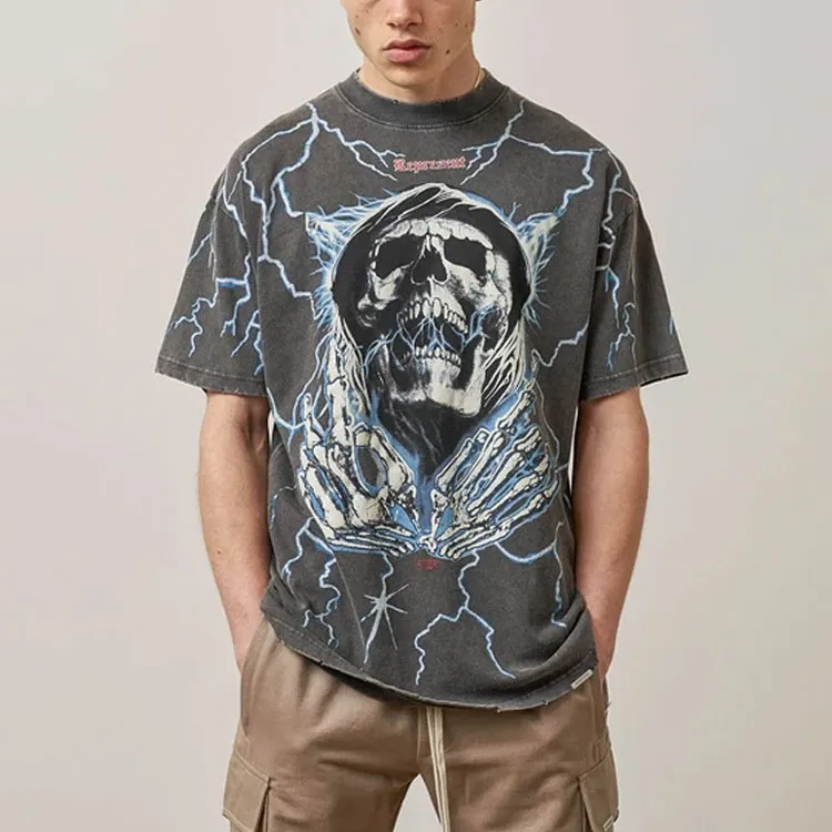 REPRESENT T-Shirts Men Gray-2