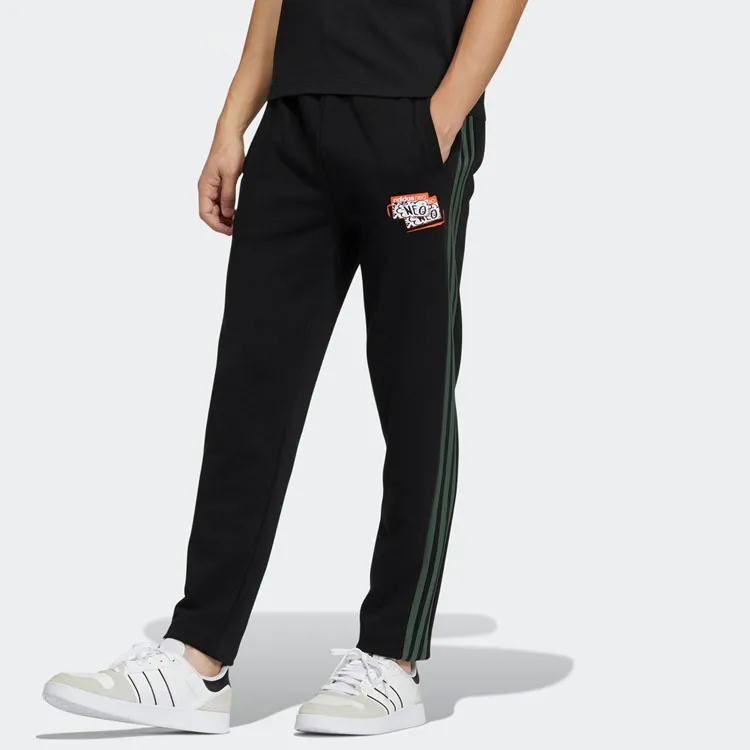 Adidas Knitted Sweatpants Men Black-1