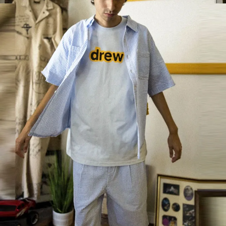 Drew House Seersucker Ss Shirt-2