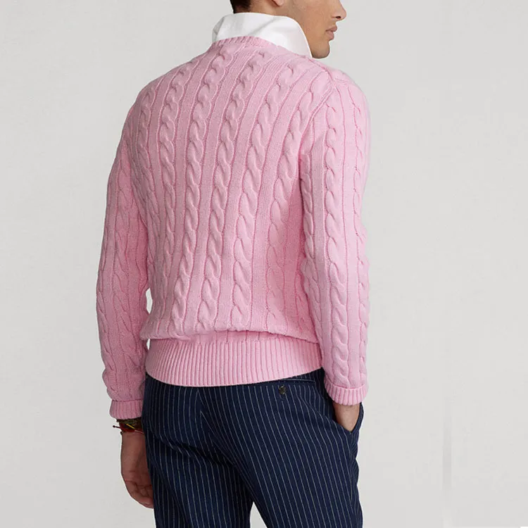 Polo Ralph Lauren SS21 Sweater Men's Pink-3