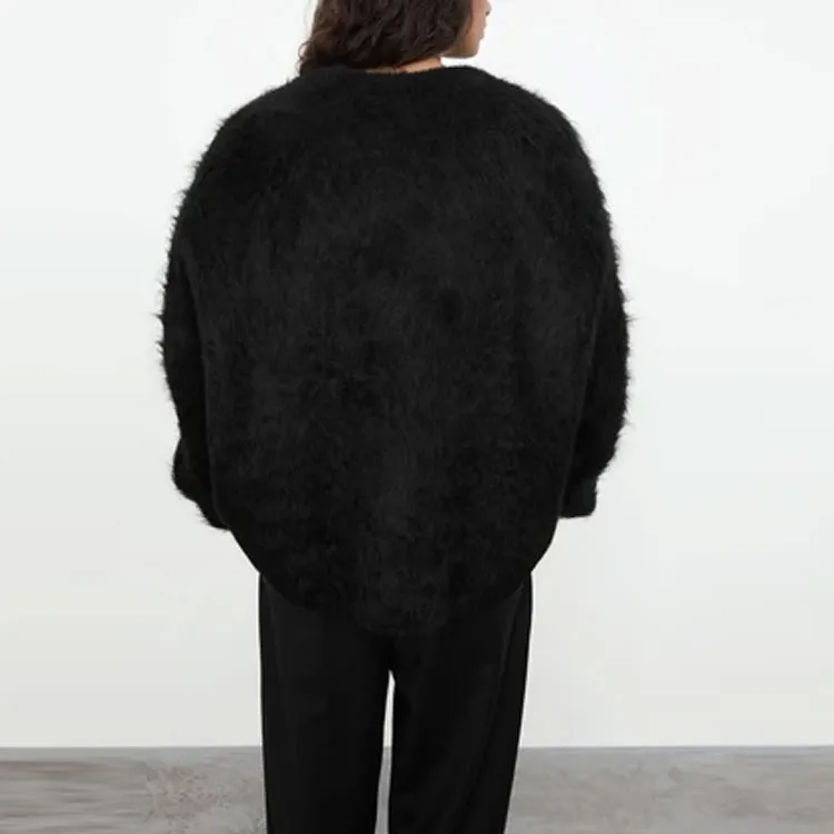 TOTEME Oversized Fur Jumper-3