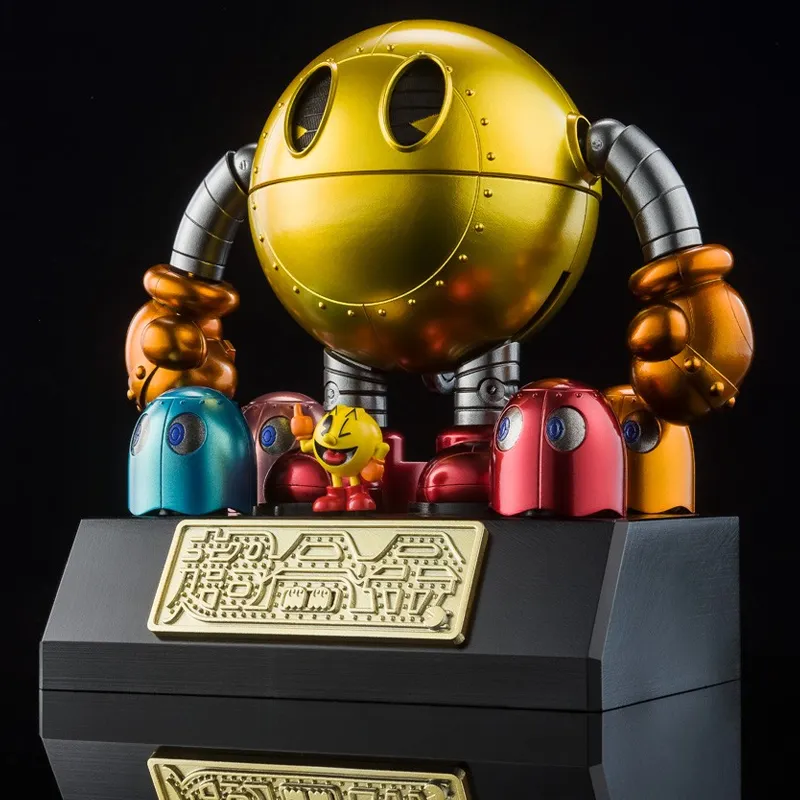 BANDAI Super Alloy Pac Man PACMAN Robot Ghost Symbol Assembled Models-5