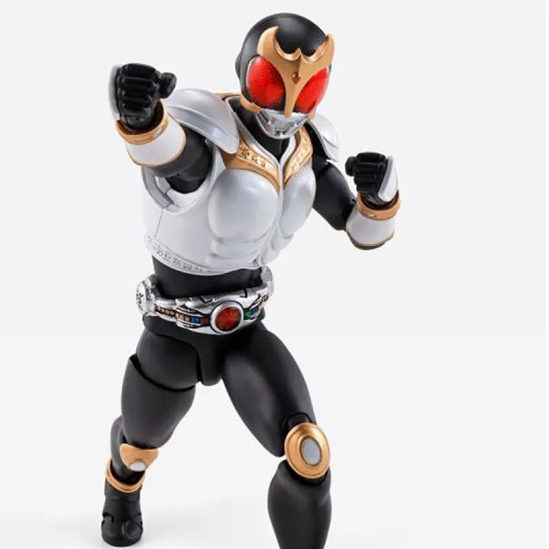 BANDAI Kamen Rider Kuuga Soul Limit Kamen Rider Shf True Bone Carving Kuuga Initial Form Action Figure Scale Figures-5
