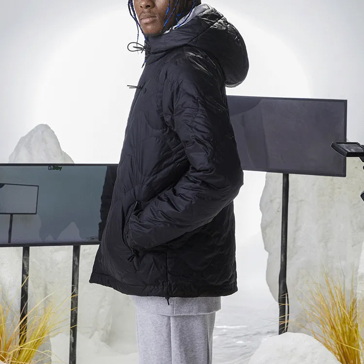Adidas Originals Down Quilted Puffer Down Jackets Men Black-6