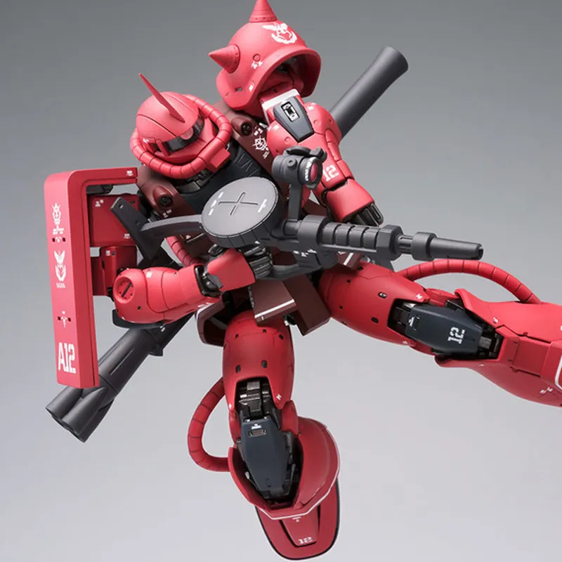 BANDAI 1/100 FIX GFFMC Mobile Suit Gundam, Char's Zaku II 18cm Hobby Model-5