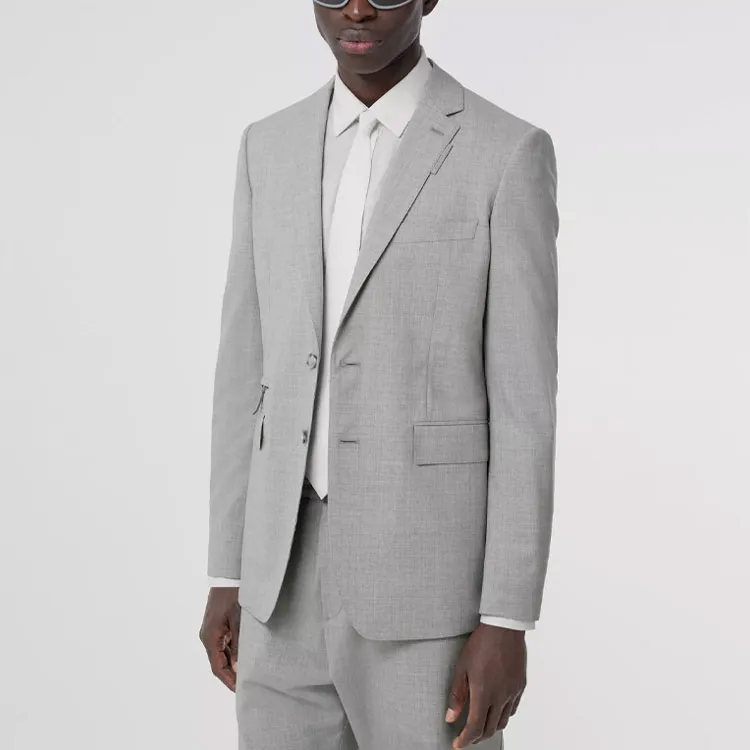 Burberry SS22 Business Suit Coat Men's Taupe-3