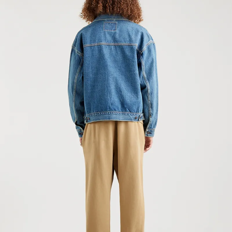 Levis Denim Jackets Men Blue-3