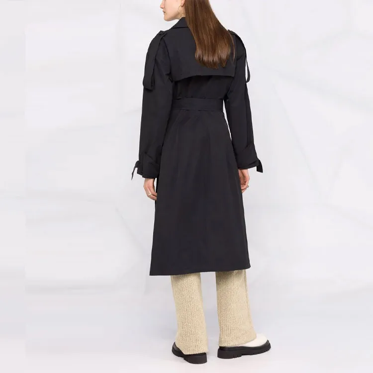AMBUSH Trench Coats Women's Black-2