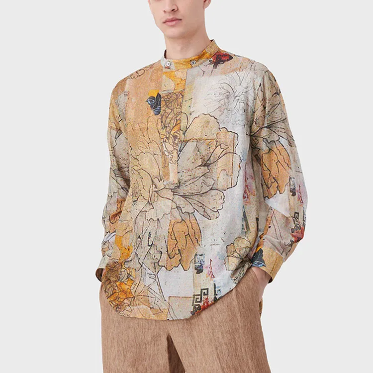 EMPORIO ARMANI Shirts Men Multicolor-2