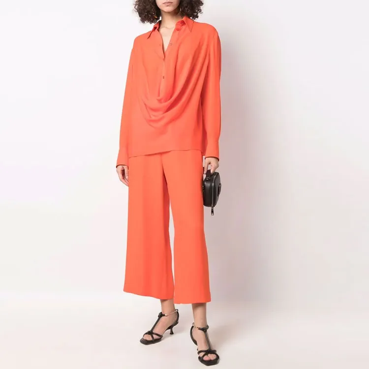 Valentino Shirts Women's Orange-1