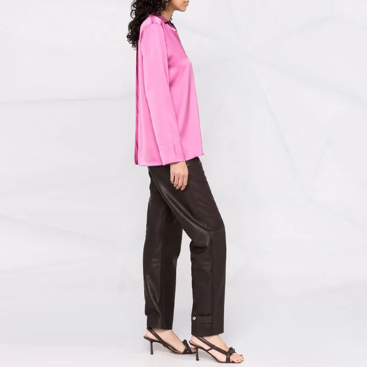 Jacquemus La Chemise Notte Logo Plaque Shirt 'Pink'-2