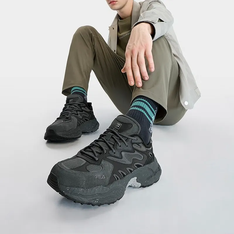 FILA Fern Sneakers 'Black Grey'-9