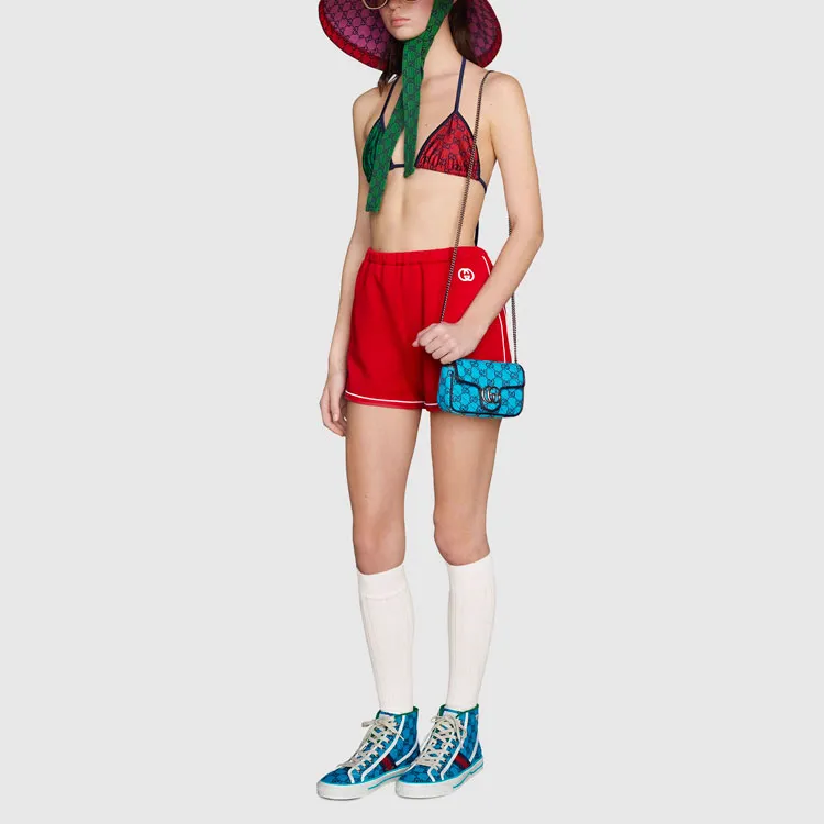 GUCCI SS21 Casual Shorts Women's Red-1