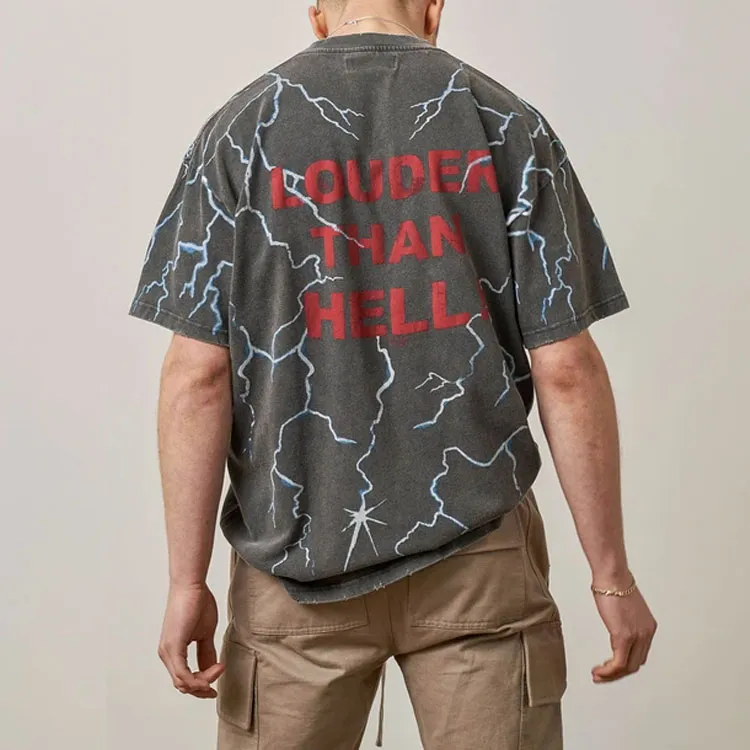 REPRESENT T-Shirts Men Gray-3