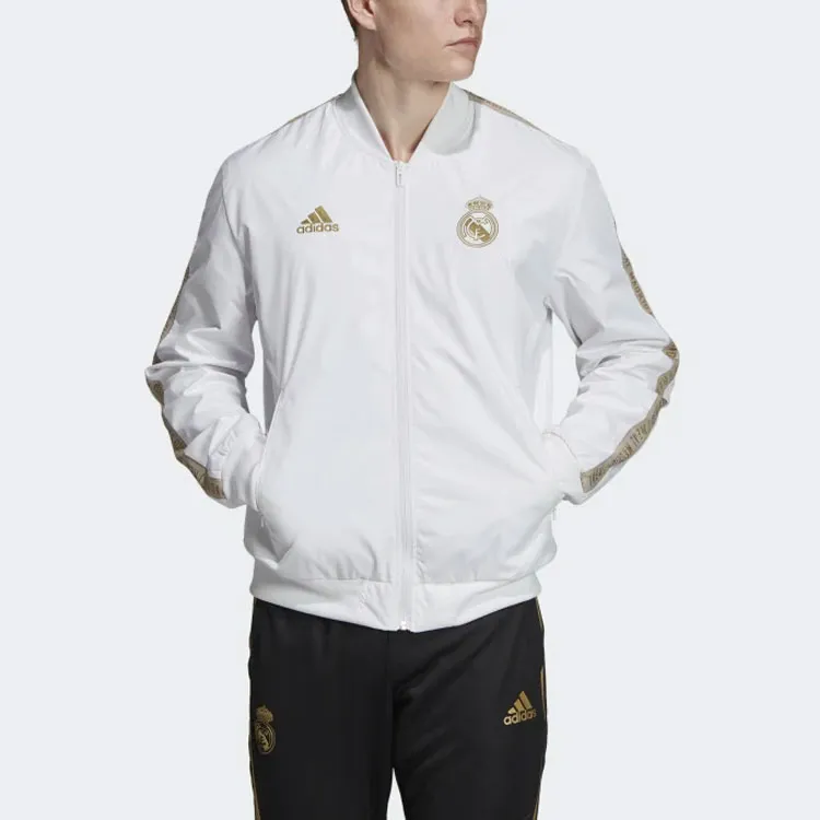 Adidas Real Madrid Jackets Men White-3