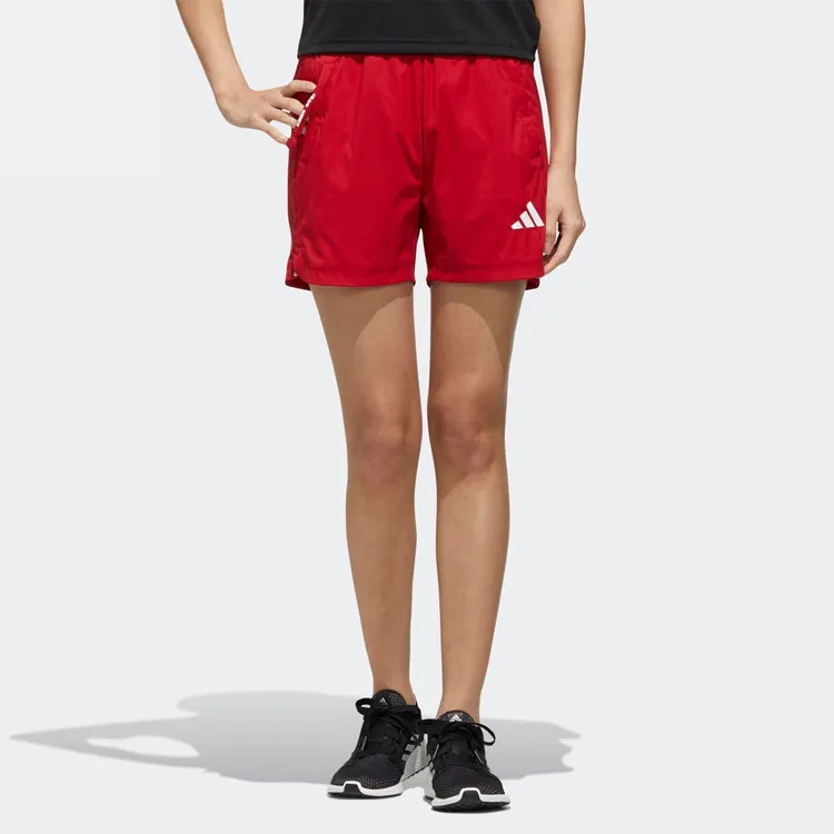 Adidas Casual Shorts Women's Red-1