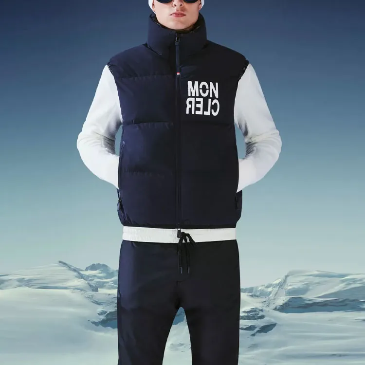 Moncler Grenoble Vests Men Black-2
