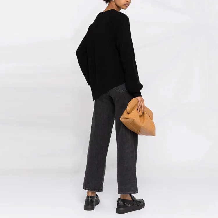 PINKO Cashmere Sweaters Unisex Black-3