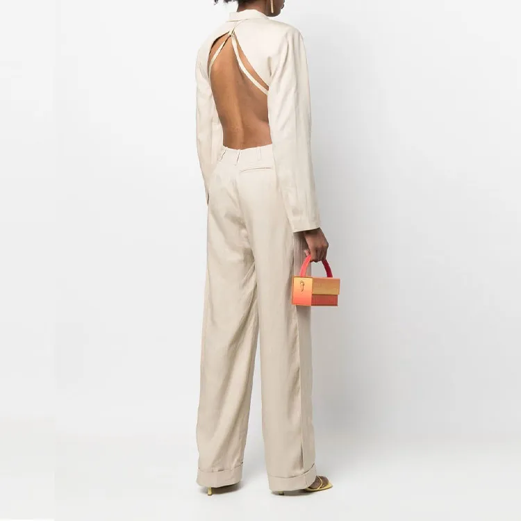 Jacquemus Jumpsuits Women's Khaki-2