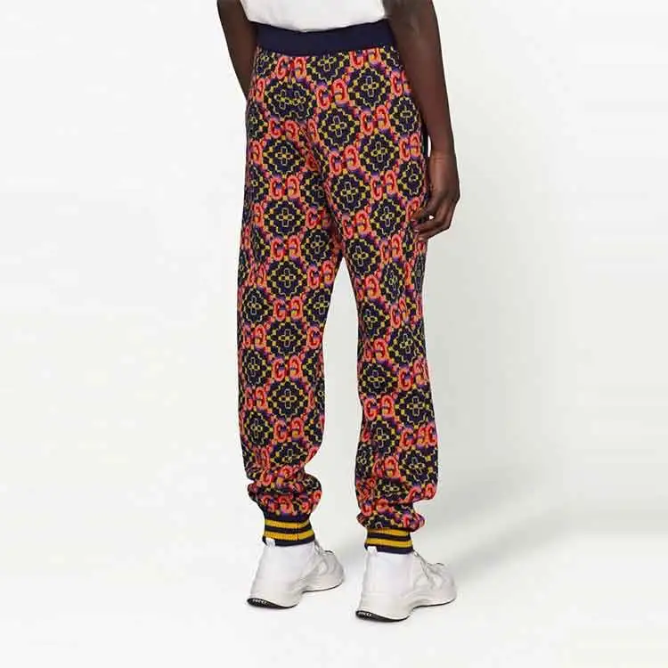 GUCCI Gg Jacquard Knitted Joggers-3