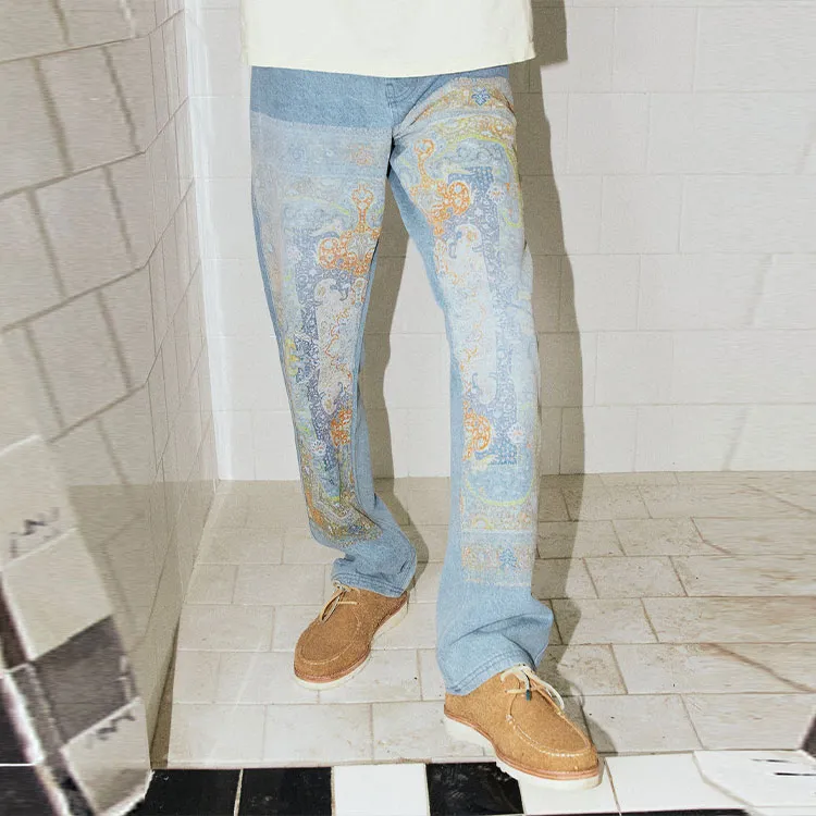 PLEASURES Walk On Me Denim-6