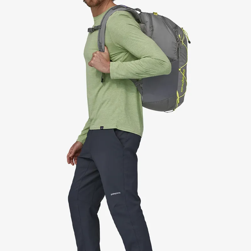 Patagonia Recycled Polyester Backpack Regular Unisex Gray-5