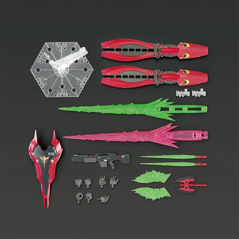 BANDAI RG 1 144 Sazabi Mobile Suit Gundam  Char's Counterattack Fukuoka Limited SIDE F MSN 04FF Model Kits-3