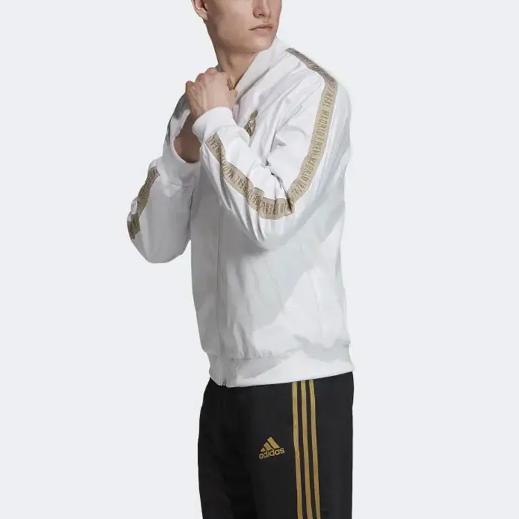 Adidas Real Madrid Jackets Men White-6