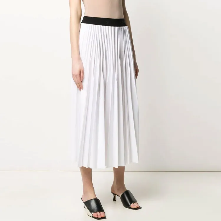 GIVENCHY SS21 Casual Long Skirt Women's White-3
