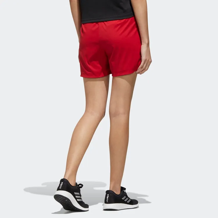 Adidas Casual Shorts Women's Red-2