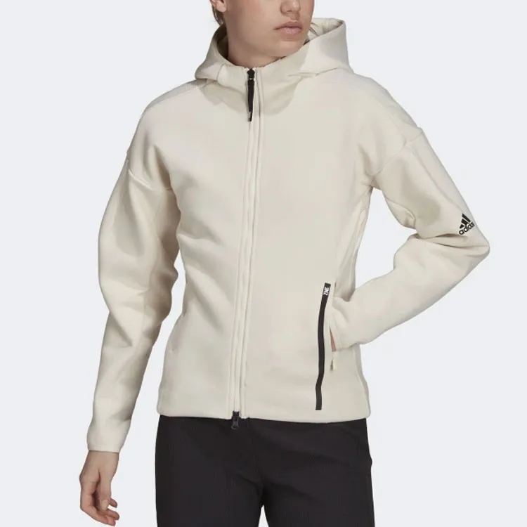 Adidas Z.N.E. Jacket Women's Yellow White-1
