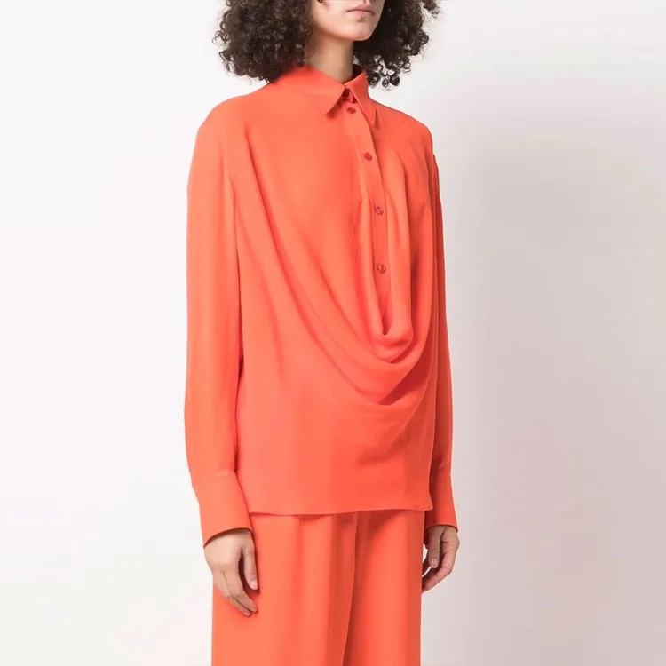 Valentino Shirts Women's Orange-3