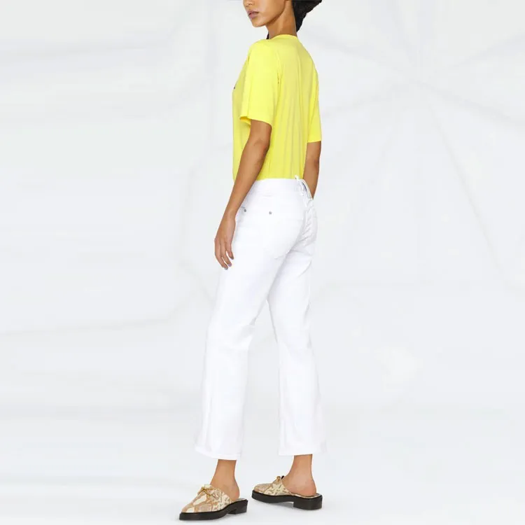 DSQUARED2 White Bull Flared Jeans-3