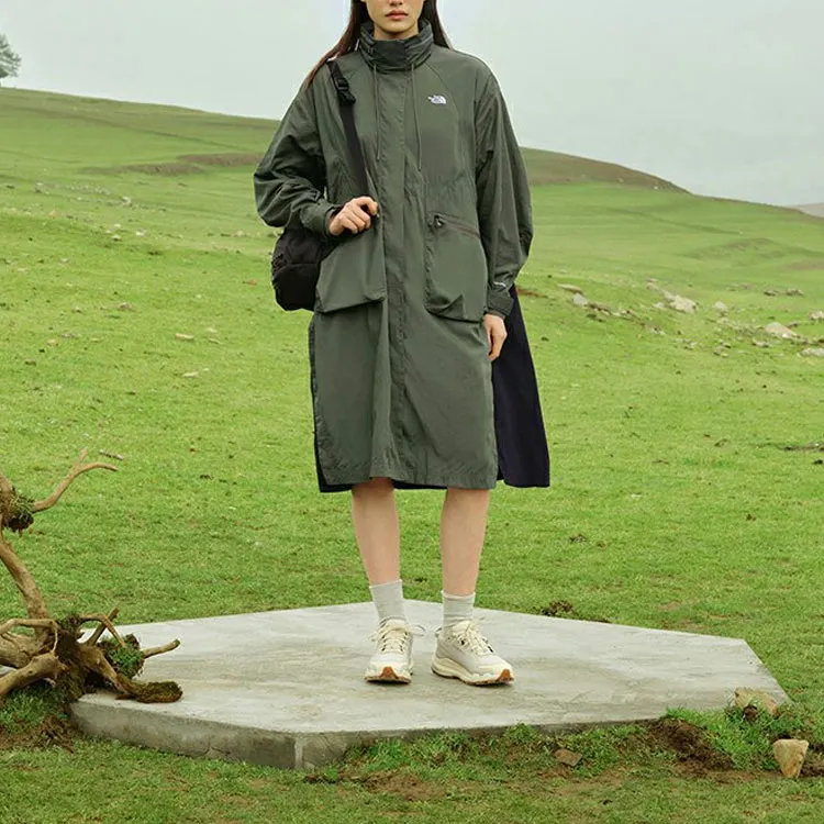 THE NORTH FACE THE NORTH FACE FW22 Pioneer Design Collection Trench Coats Women's Green-2