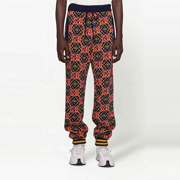 GUCCI Gg Jacquard Knitted Joggers-2