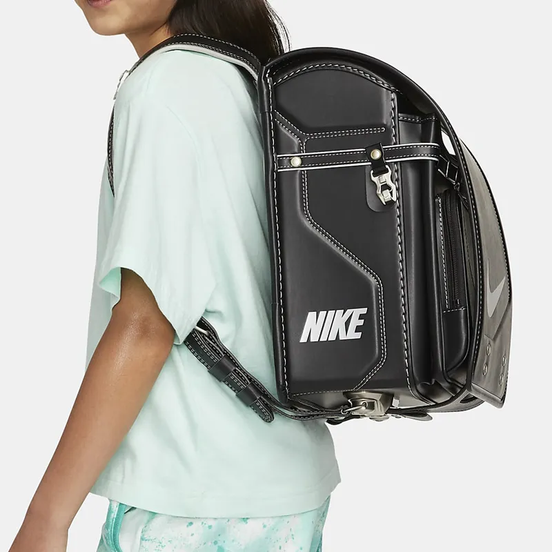 Nike Synthetic Leather Backpack Regular Men's Black-5