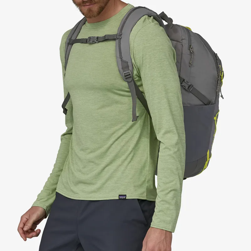 Patagonia Recycled Polyester Backpack Regular Unisex Gray-6