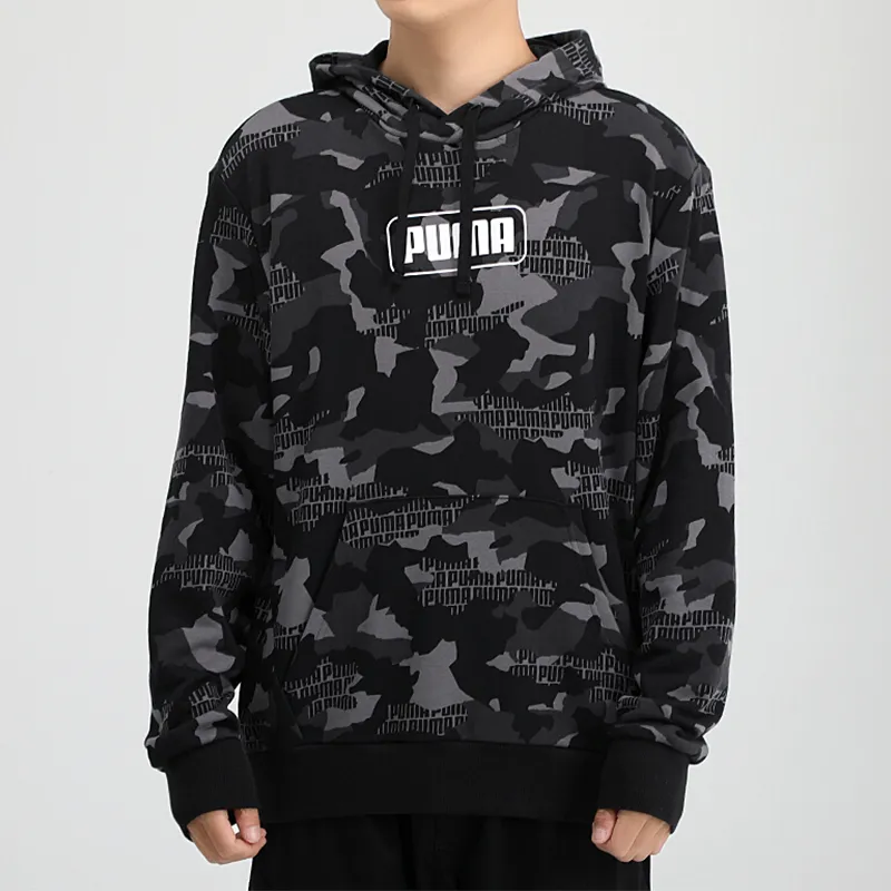 PUMA REBEL CAMO AOP Sweatshirt Men's Black-2