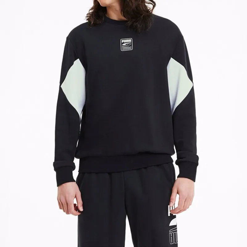 PUMA BVB Away Replica Sweatshirt Men's Black-2
