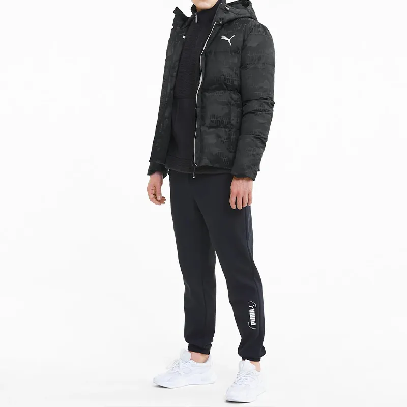 PUMA Down Jackets Men Black-5