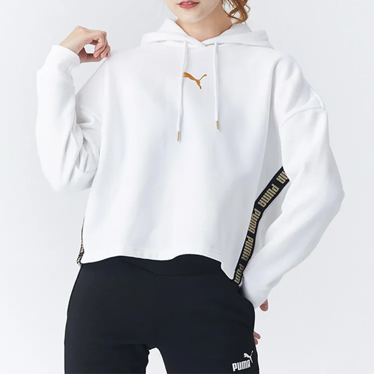 PUMA Sweatshirts Women's White-1