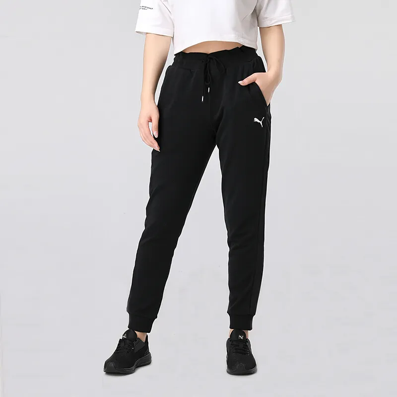 PUMA Style Cat Knitted Sweatpants Women's Black-2