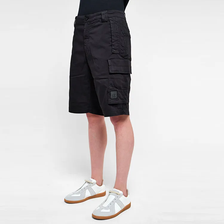 C.P. Company Stretch Sateen Cargo Shorts-5
